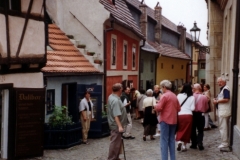 A backstreet in Prague