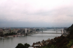 Bridges over the Danube in Budapest