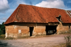 Wattle and daub barn