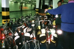 Good to see plenty of bikes on the ferry