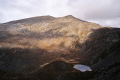 Llyn Du and Rhinog Fawr