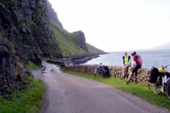 Just before the Gribun climb