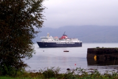 The Oban ferry arriving at Craignure