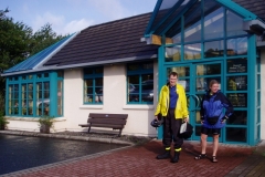 After coffee at the Connel Health Centre