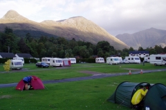 Camping at Invercoe