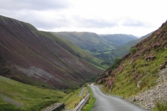 A mile of 1 in 7 from Bwlch-y-Groes