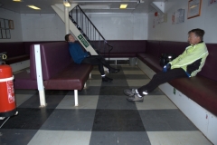 The ferries don't do luxury