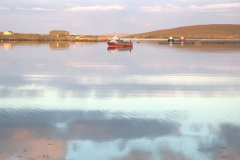 A beautiful tranquil evening at Uyeasound