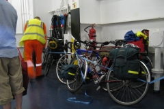Onboard the ferry to Le Havre