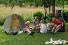Meeting up with Ann and Mike in Besançon