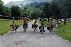 Which way are you turning - Ann & Mike are returning home, Denis, Bob and Sheila are carrying on to Nice