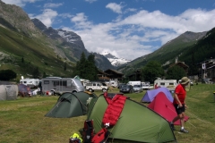Camping in Val d'Iserre