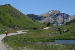 Denis near the summit of le Col de Vars
