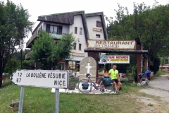 Bob at Col de Turini
