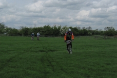 Andy, Lowri and Dave between Lilbourne and Shenley Farm