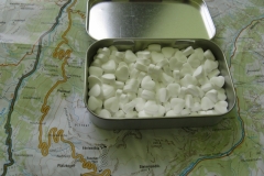Complementary sweets at Fieberbrunn campsite