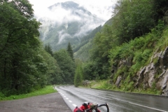 At 1000m on the way to the Ferleiten Toll Booths