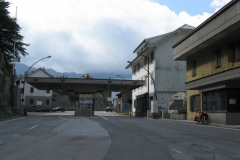 Austria - Italy border post on Plockenpass (1360m)