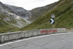 Climbing the Stelvio at 2200m