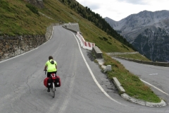 Climbing the Stelvio at 2250m