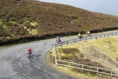 Roger, Mike, George and Tony descending to Coalcleugh