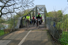 Crossing The River Eden into Carlisle