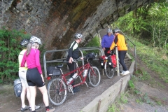 Temporary section of Cycle Path