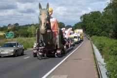 The beast on the way to London