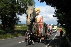 The beast on the way to London