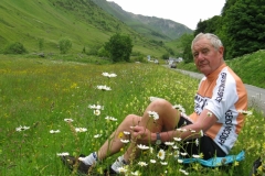 Breaktime on the Col du Tourmalet