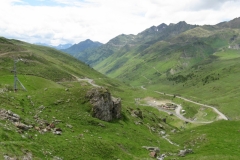 Near the summit of the Col du Tourmalet