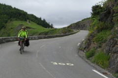 Lew descending the Col d'Aspin