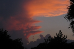 Sunset over Axat