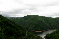 Climbing away from la Truyere