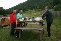 Giant picnic table
