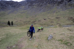 Start of Black Sail Pass