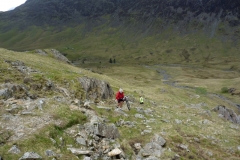 Start of Black Sail Pass