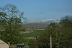 New snow over the fells from Shap