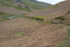 Descending from Scarth Wood Moor