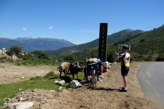 Top of le Col de la Vaccia