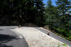 Descending le Col de Sorba