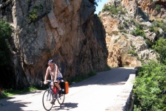 Red Granite on tbhe way to Porto