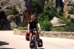 Red Granite on tbhe way to Porto