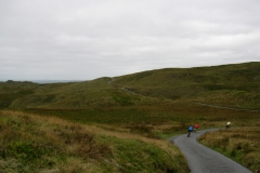 The road to Ffair Rhos