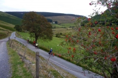 Tarmac on the Abergwesyn Mountain Road