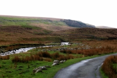 Near the top of Kingsdale