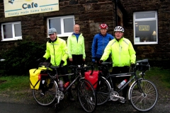Kevin, George, Mike and Tony at Hartside