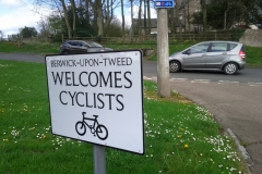 Arriving in Berwick