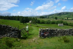 Track to Ramsgill above River Nidd