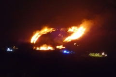 Burning-hillside